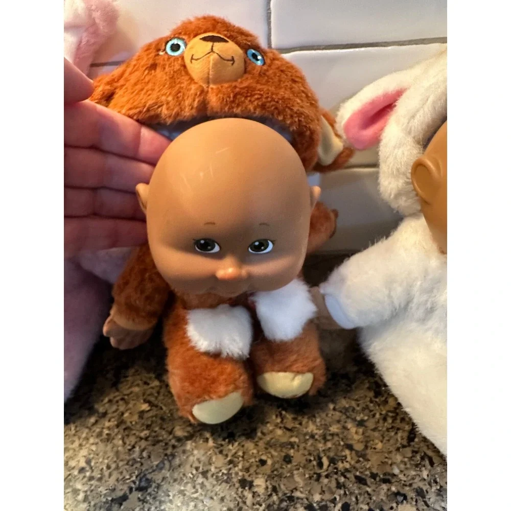 vtg 2008 cabbage parch babies 25th anniversary‎ edition LOT OF 3